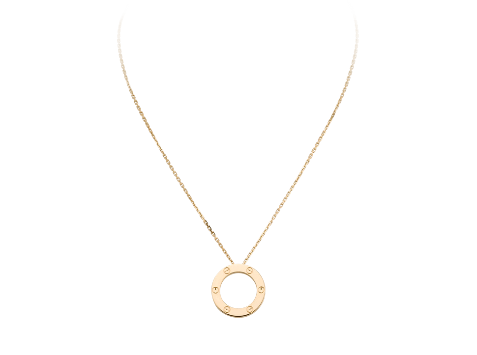 cartier love chain necklace