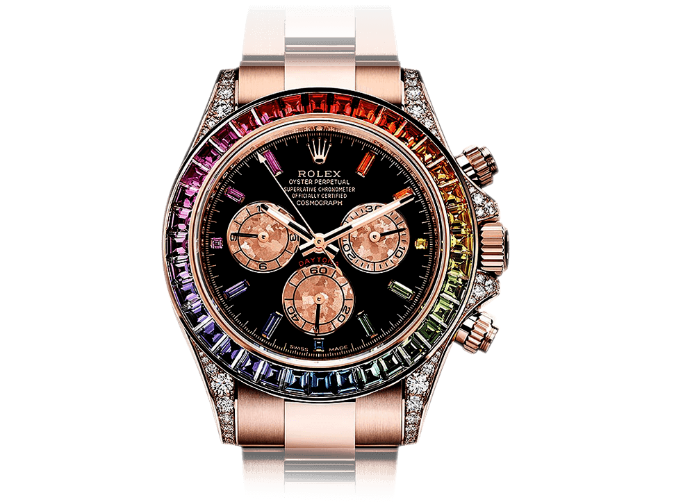 Buy genuine Rolex DAYTONA RAINBOW m 