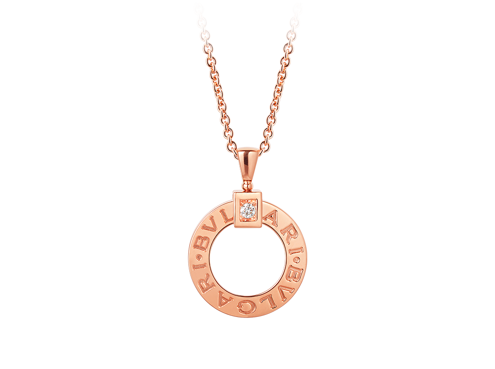 bvlgari circle pendant