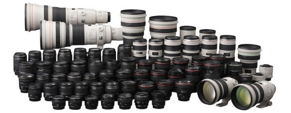 Canon EOS lens line-up