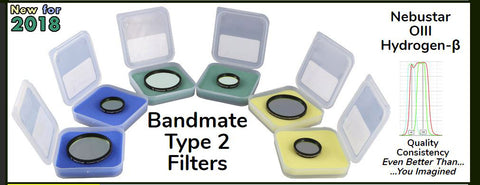 Tele Vue Bandmate Type 2 Filters-semicircle