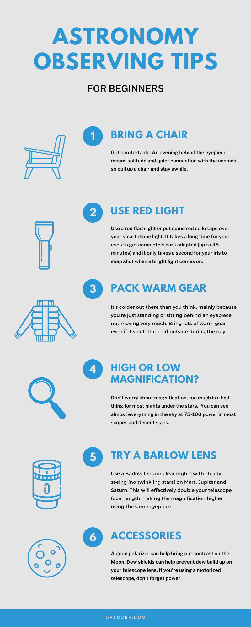 How to Use a Telescope for Beginners Guide Infographic - 8