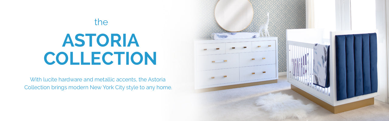 The Astoria Collection. Modern mid century kids furniture.