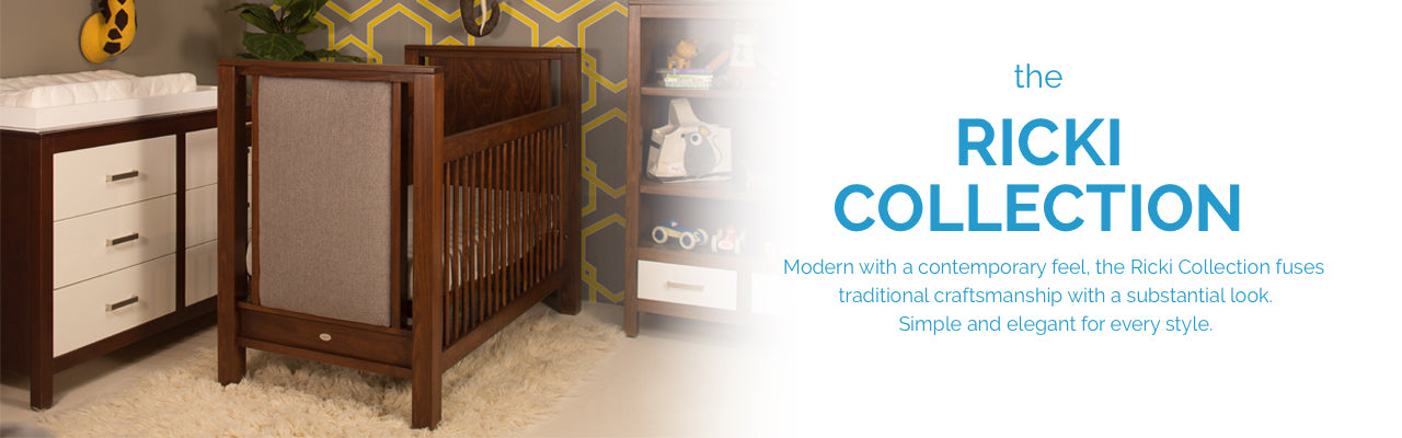 Newport Cottages Ricki Collection. Modern furniture for babies and kids. Made in USA.