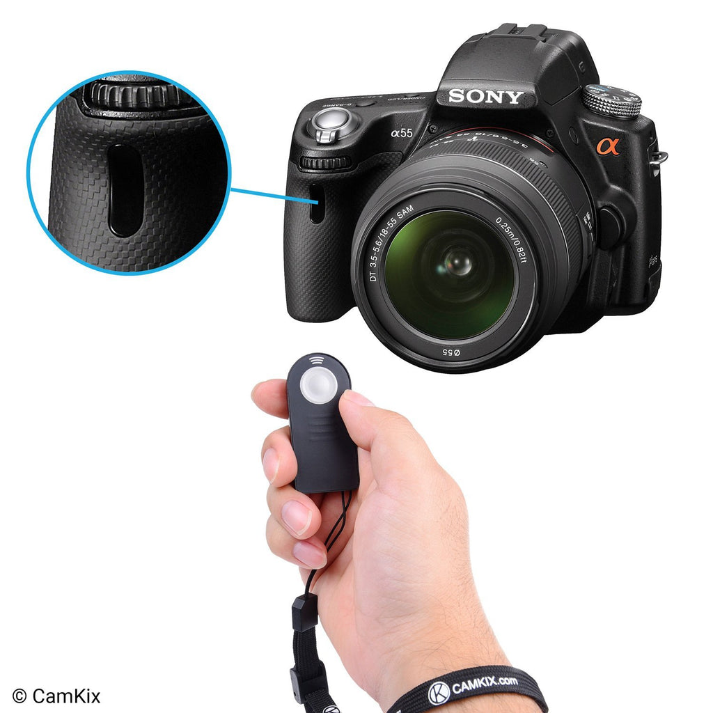 Wireless IR Shutter Remote Control for Many Sony Cameras CamKix