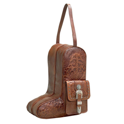 Wild West Living "Retro Romance" Western Leather Boot Bag by American West