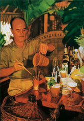 Donn Beach crafting his concoctions
