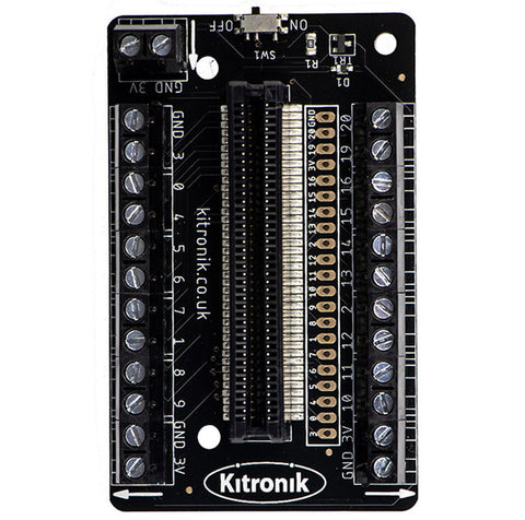 Kitronik terminal block for the BBC micro:bit