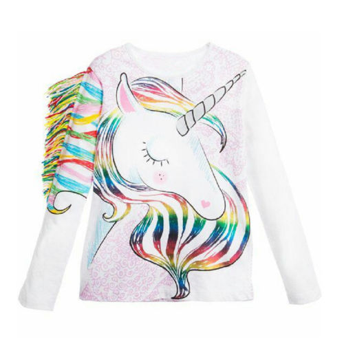 kids unicorn tops