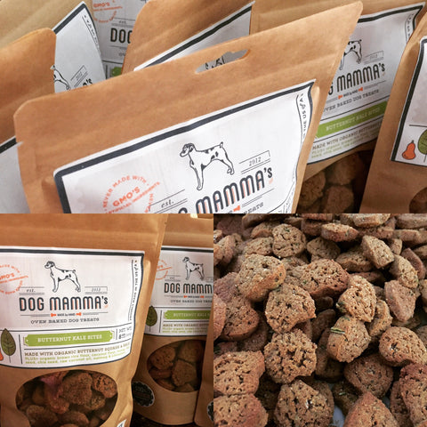 Dog Mammas Butternut Kale Bites organic treats