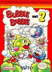 Bubble Bobble Part 2 DMG LABEL NINTENDO ENTERTAINMENT SYSTEM