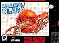 College Slam Basketball DMG LABEL SUPER NINTENDO ENTERTAINMENT SYSTEM