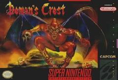 Demons Crest BOXED COMPLETE SUPER NINTENDO ENTERTAINMENT SYSTEM