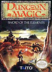 Dungeon Magic Sword of the Elements BOXED COMPLETE NINTENDO ENTERTAINMENT SYSTEM