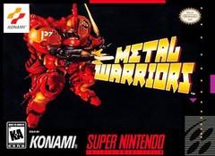 Metal Warriors DMG LABEL SUPER NINTENDO ENTERTAINMENT SYSTEM