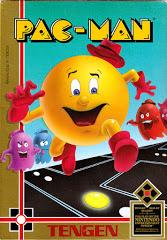 Pac Man (Tengen) DMG LABEL NINTENDO ENTERTAINMENT SYSTEM