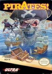 Pirates! DMG LABEL NINTENDO ENTERTAINMENT SYSTEM