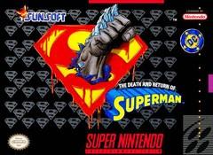 Death and Return of Superman DMG LABEL SUPER NINTENDO ENTERTAINMENT SYSTEM