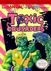 Toxic Crusaders DMG LABEL NINTENDO ENTERTAINMENT SYSTEM