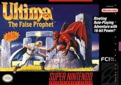 Ultima VI The False Prophet DMG LABEL SUPER NINTENDO ENTERTAINMENT SYSTEM