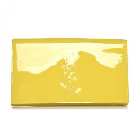 ysl patent leather clutch