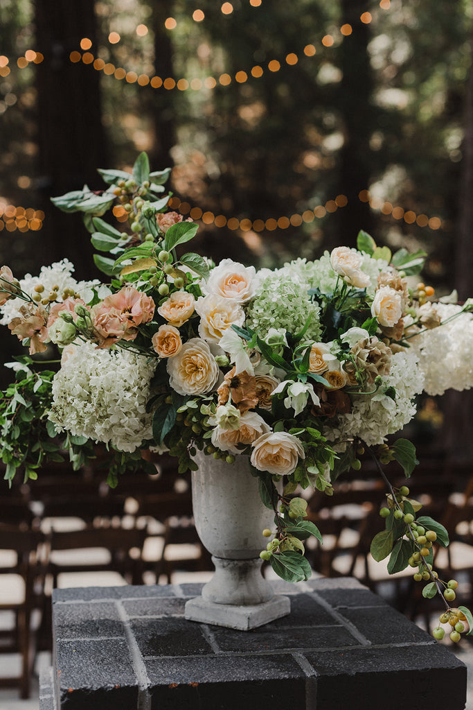 rustic eclectic wedding floral arrangements