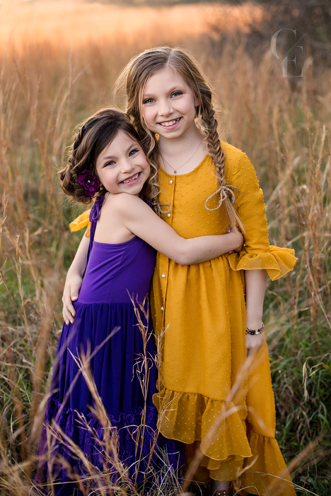 bohemian sisters photography photoshoot inspiration - Belle & Kai