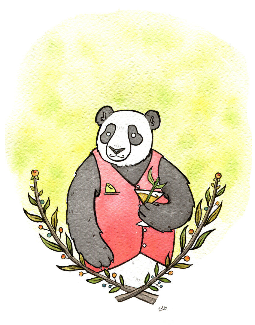 Drinking Bears: Panda Martini