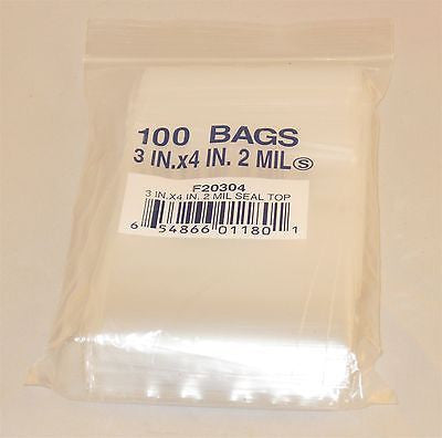 clear reclosable bags