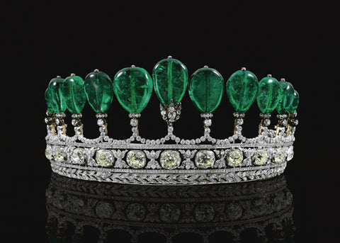 A $12.7 Million Emerald Tiara