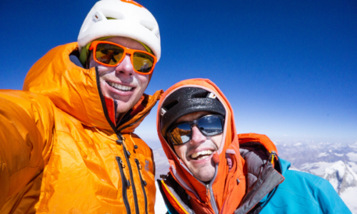 Tom & Ally at the summit