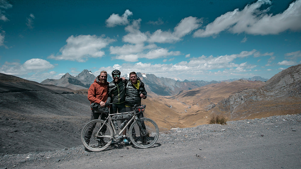 Kev, Axel and Jonas in Peru