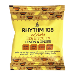 RHYTHM 108 | lemon ginger tea biscuit