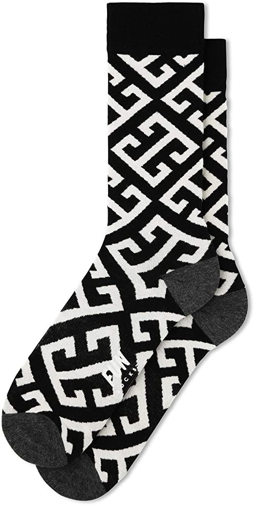 Men's Key Crew - Black/White