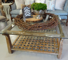 rustic coffee table