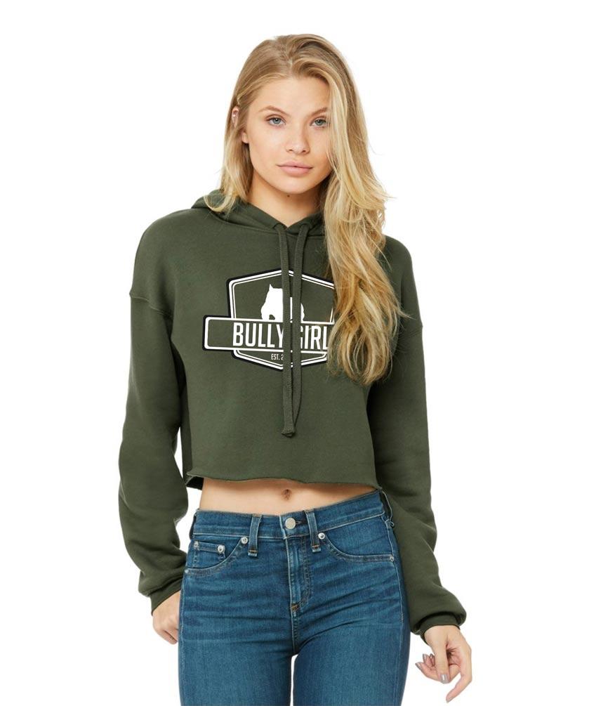 girl wearing a hoodie