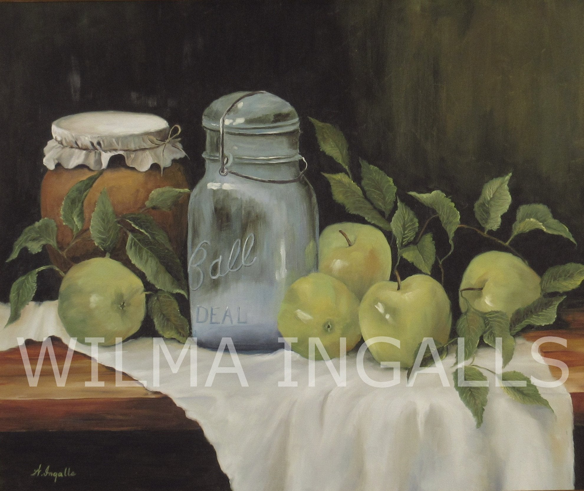 Green Apples And Honey