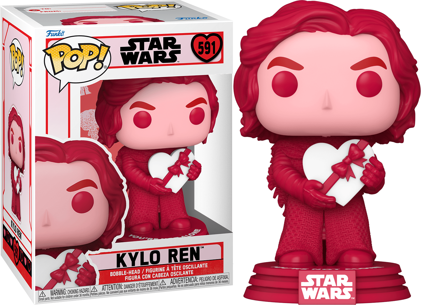 nauwelijks alarm Vooruitzicht Star Wars - Valentine Kylo Ren #591 - Funko Pop! Vinyl Figure – Tall Man  Toys & Comics