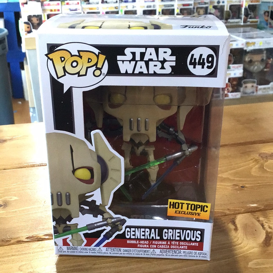 general grievous funko hot topic