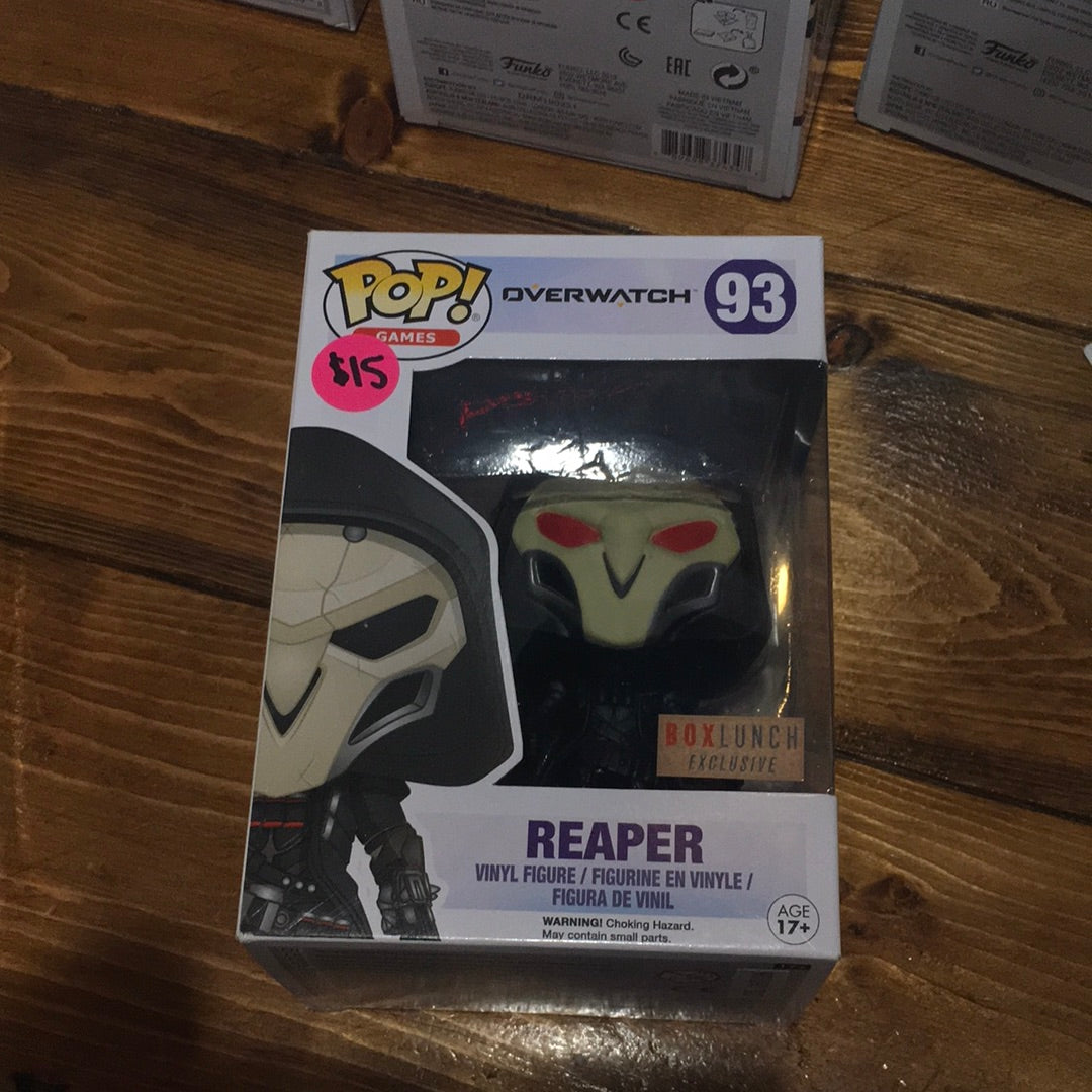 Overwatch Reaper Lunch exclusive Funko Pop! Vinyl Figure – Tall Toys & Comics