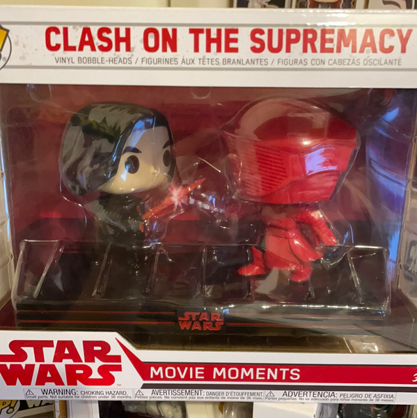 Star Wars Clash on the Supremacy Kylo Ren Funko Pop movie moments