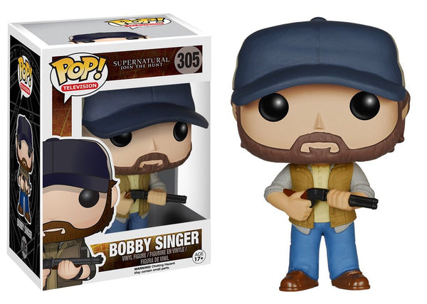 Supernatural Bobby Singer Funko Pop! Vinyl figure retired