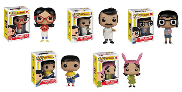 Bobs Burgers set Funko Pop! Vinyl set cartoon STORE
