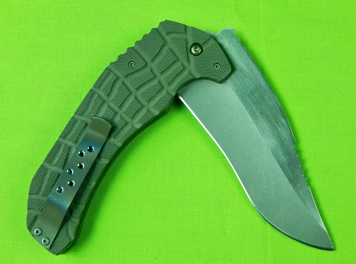 Custom Handmade MIKKEL WILLUMSEN Tactical Folding Pocket Knife – ANTIQUE MILITARY FROM