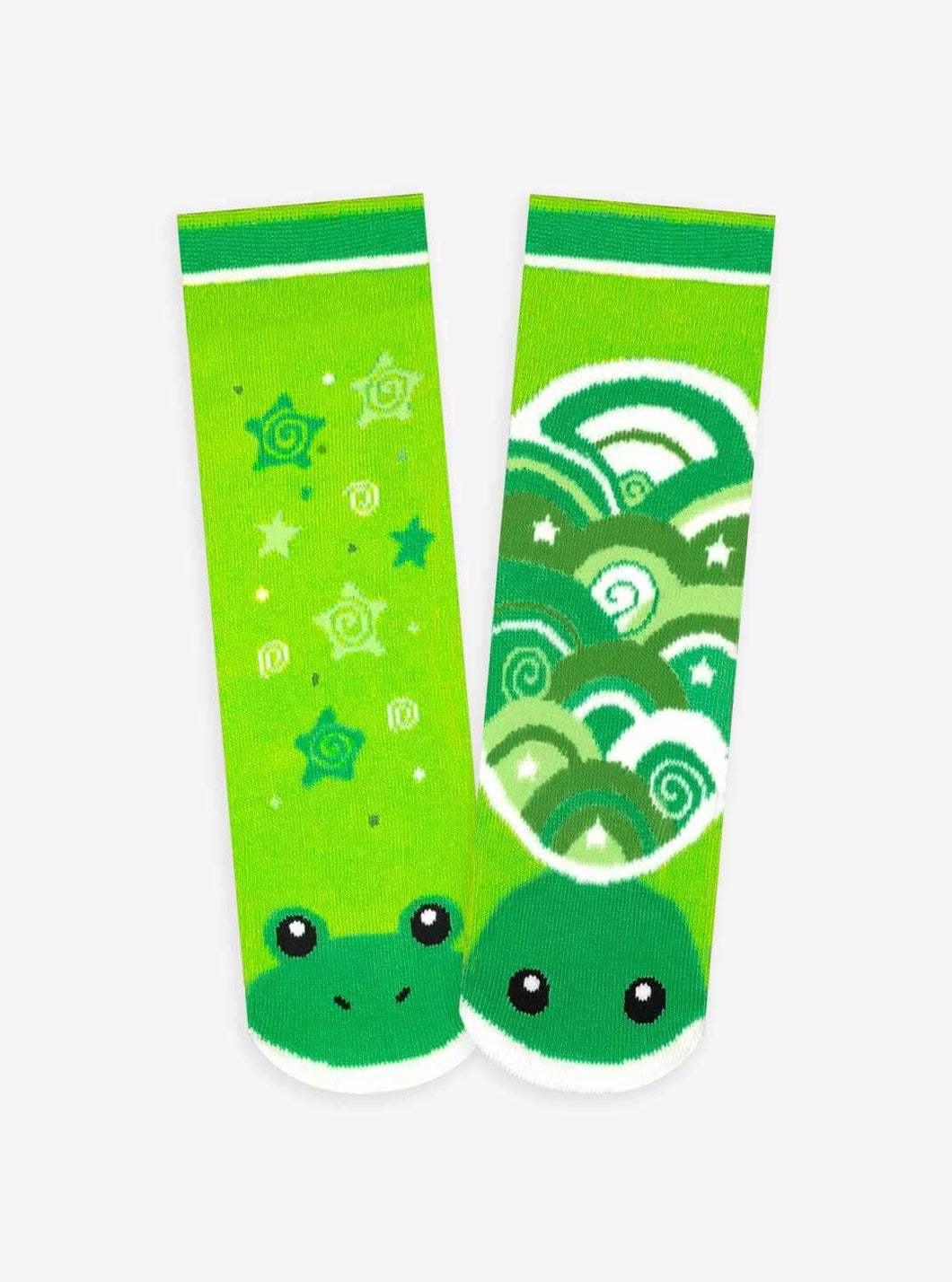 Pals Socks - Frog & Turtle Artist Series Kids Mismatched Animal Socks
