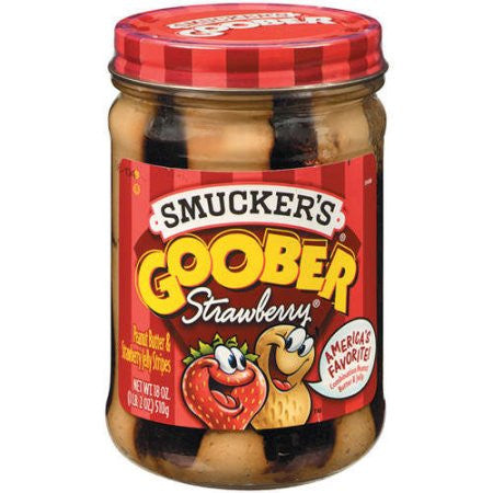 Smucker's Goober Strawberry Peanut Butter & Jelly 18oz available in Canada