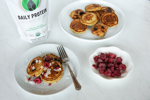 Keto Raspberry Pancakes 01