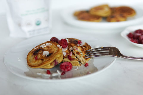 Keto Raspberry Pancakes Image 2