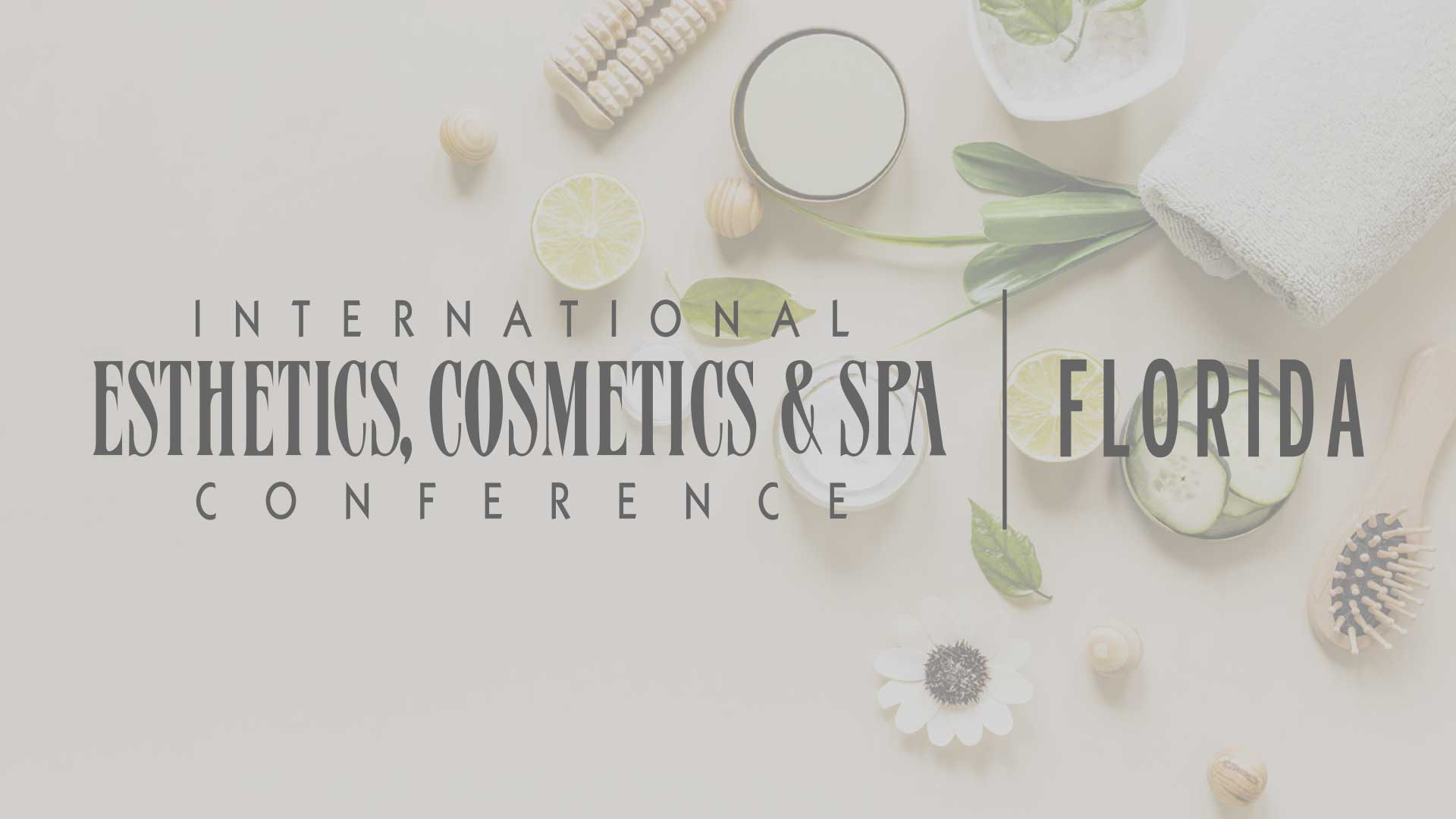See us at the International Esthetics Cosmetics & Spa Conference Oct