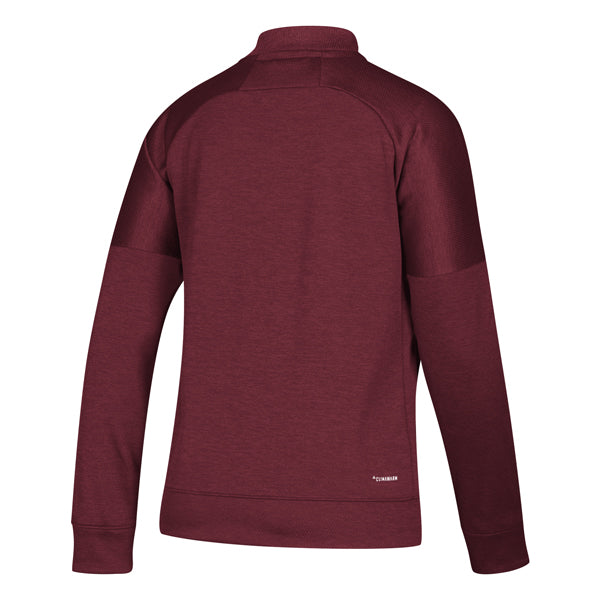 burgundy adidas shirt women's